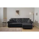M&ouml;belix Ecksofa Arles Anthrazit 75 S: 266x161 cm