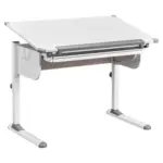M&ouml;belix Jugendschreichbtisch B 110 H 55-78 cm Studare, Wei&szlig;