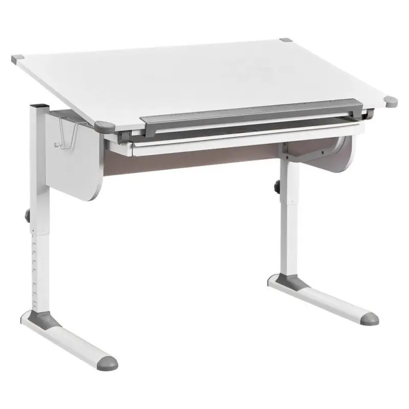 Jugendschreichbtisch B 110 H 55-78 cm Studare, Wei&szlig;