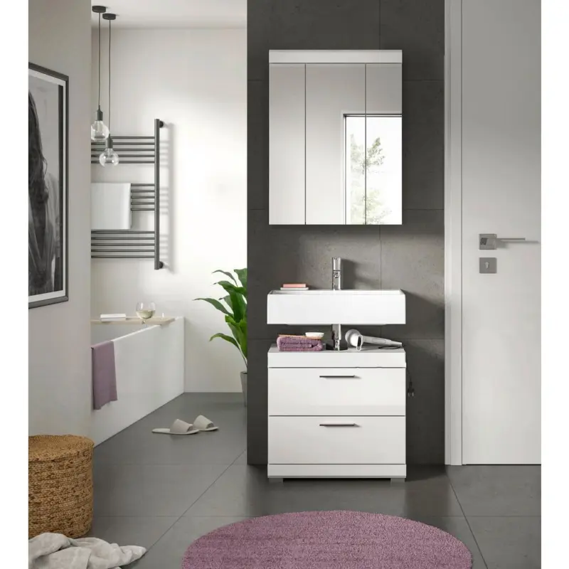 BADEZIMMER Scout Wei&szlig; B: 60 cm