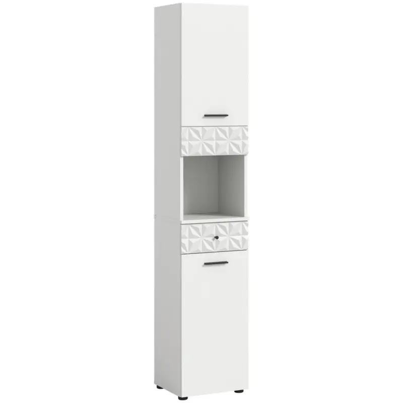 HOCHSCHRANK Prisma Wei&szlig; B: 35 cm
