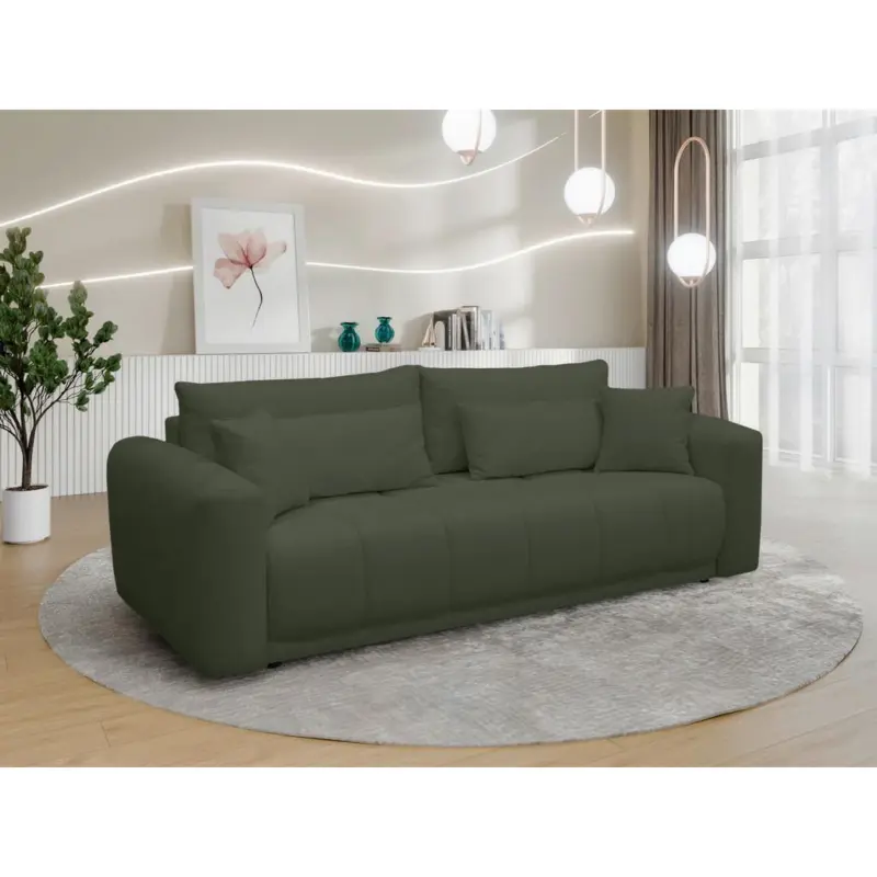 SCHLAFSOFA Supra, Gr&uuml;n B: 245 cm