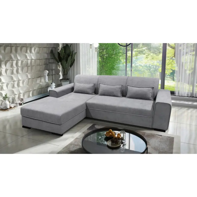 ECKSOFA Classic Grau 175x270 cm