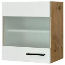 K&uuml;chenoberschrank Avila Eichefarben/Magnolie B: 50 cm