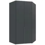 M&ouml;belix ECKKLEIDERSCHRANK New York Graphitfarben B:120cm