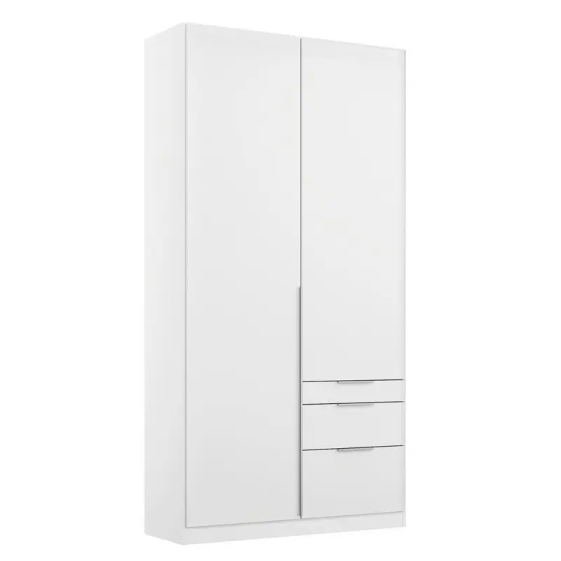 Dreht&uuml;renschrank 91cm Alabama, Wei&szlig;