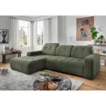 M&ouml;belix ECKSOFA Vicari Dunkelgr&uuml;n S: 292x185cm