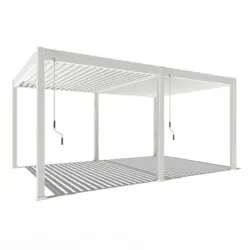 PergoLine Superior, 360x530 cm wetterbest&auml;ndig, wei&szlig;