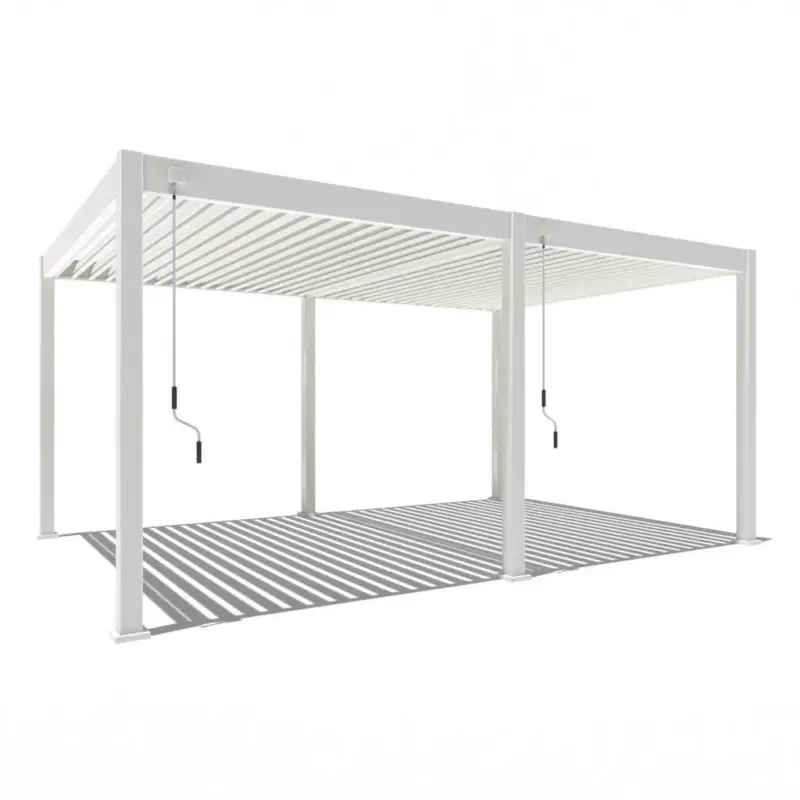 PergoLine Superior, 360x530 cm wetterbest&auml;ndig, wei&szlig;