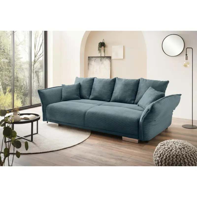 BIGSOFA Pera, Petrol B: 242 cm