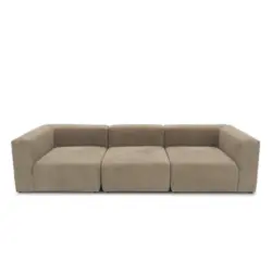 3-SITZER-SOFA Schlammfarben B: 301 cm