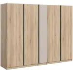 M&ouml;belix Dreht&uuml;renschrank Oakland Sonoma Eiche/Kashmir B: 230 cm