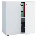 M&ouml;belix Aktenschrank Lona Wei&szlig; Dekor B: 70 cm