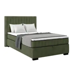 Boxbett mit Topper & Bettkasten 100x220 cm Maya