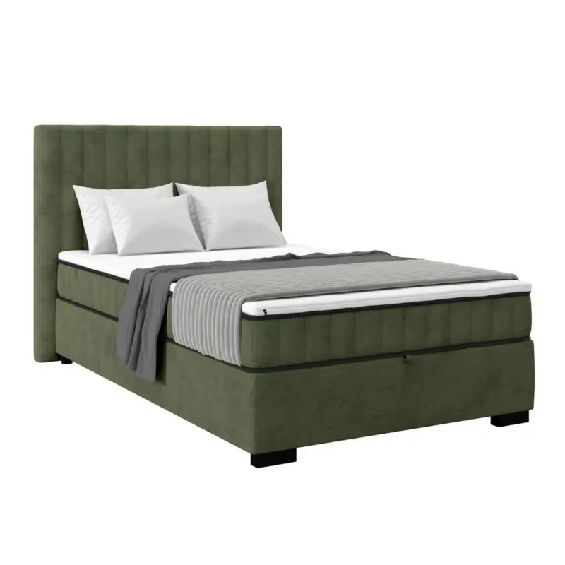 Boxbett mit Topper & Bettkasten 100x220 cm Maya