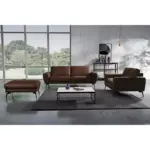 M&ouml;belix 2-Sitzer-Sofa Spring D. Braun Schwarz B: 177 cm