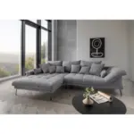 M&ouml;belix ECKSOFA Garda, Grau S: 192x310 cm