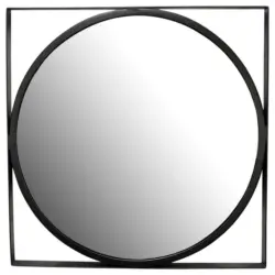 Wandspiegel Schwarz B: 54 cm