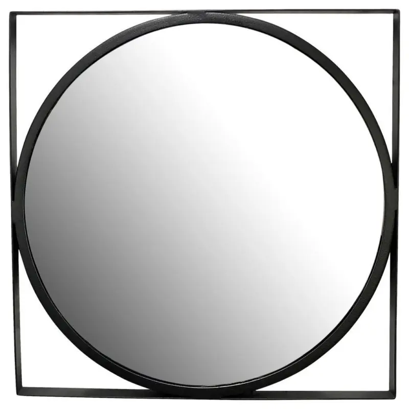Wandspiegel Schwarz B: 54 cm