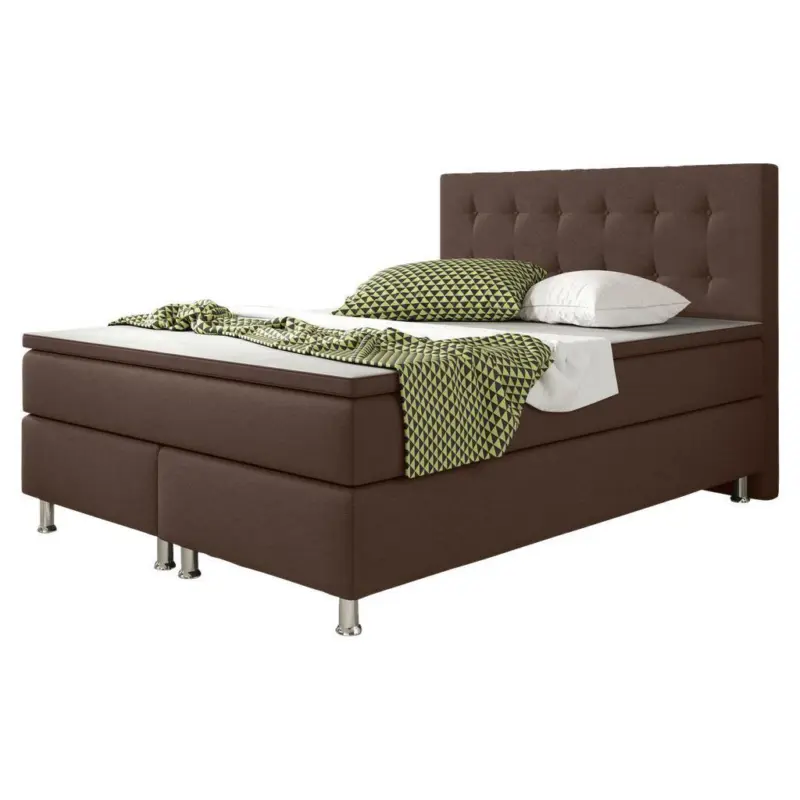 Boxspringbett mit Topper 140x200 cm K&ouml;ln