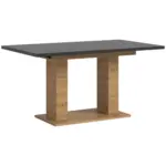 M&ouml;belix Ausziehtisch Marlon 150 AZ grau/Artisan, B:150-190 cm