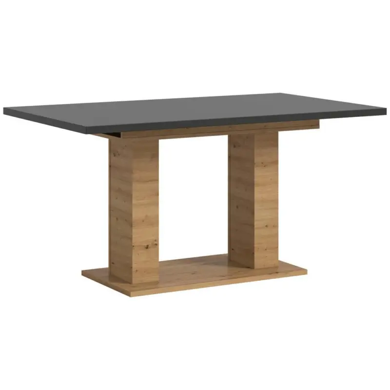 Ausziehtisch Marlon 150 AZ grau/Artisan, B:150-190 cm