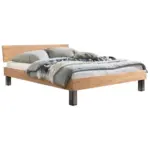 M&ouml;belix Bett Lodi Eiche Bianco 90x200 cm