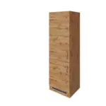 M&ouml;belix GER&Auml;TEUMBAUSCHRANK K/G KOMBI B: 60 CM EICHE