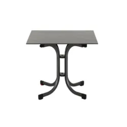 Gartentisch klappbar Metall/ Kunststoff/Holz L 80 cm