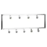 M&ouml;belix WANDGARDEROBE Wohnling Silberfarben B:50 cm