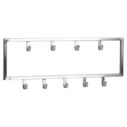 WANDGARDEROBE Wohnling Silberfarben B:50 cm