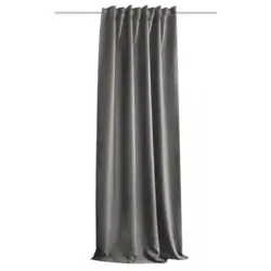 L&Auml;RMSCHUTZVORHANG Grau B: 135 cm