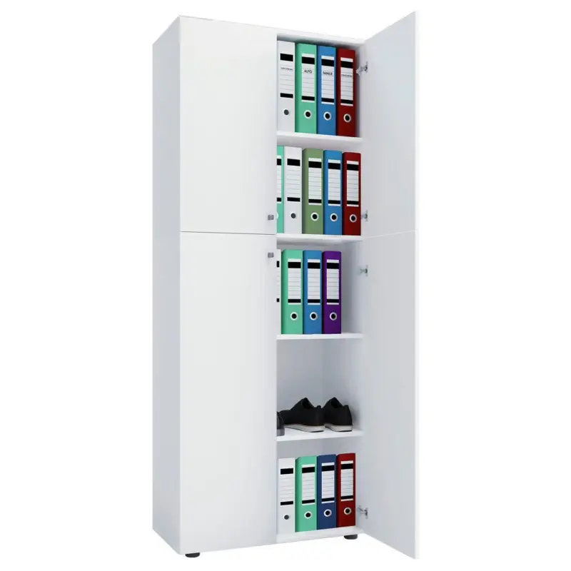 Aktenschrank Lona Wei&szlig; ca. 70x182 cm