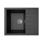 M&ouml;belix SP&Uuml;LE Houston Schwarz 62x21 cm
