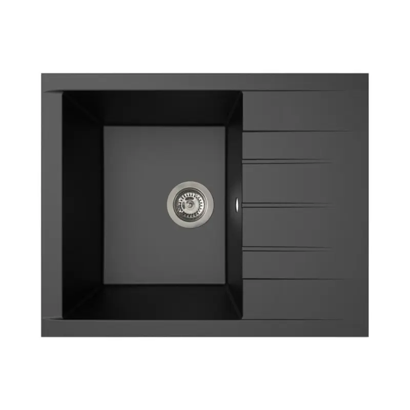 SP&Uuml;LE Houston Schwarz 62x21 cm