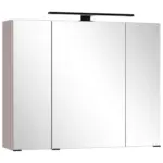 M&ouml;belix SPIEGELSCHRANK Sevilla Kaschmir, B: 80 cm
