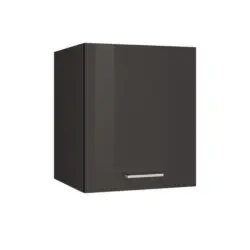 K&Uuml;CHENOBERSCHRANK Mailand Graphitfarben B: 50 cm