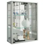 M&ouml;belix H&Auml;NGEVITRINE Udina Silberfarben B: 60 cm