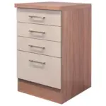 M&ouml;belix K&uuml;chenunterschrank Nepal B: 50 cm Kaschmir/Eiche Dekor