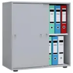 M&ouml;belix Aktenschrank Lona L Grau B: 70 cm