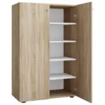 M&ouml;belix Schuhschrank Lona XL Eiche Dekor 2-T&uuml;rig B: 70 cm