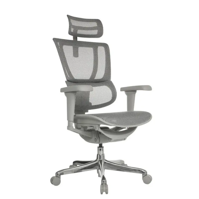 Drehstuhl Ergohuman Slim Ultra Grau B: 71 cm