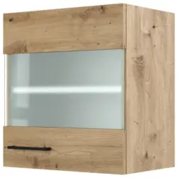 K&uuml;chenoberschrank Cara Eiche Artisan B: 50 cm