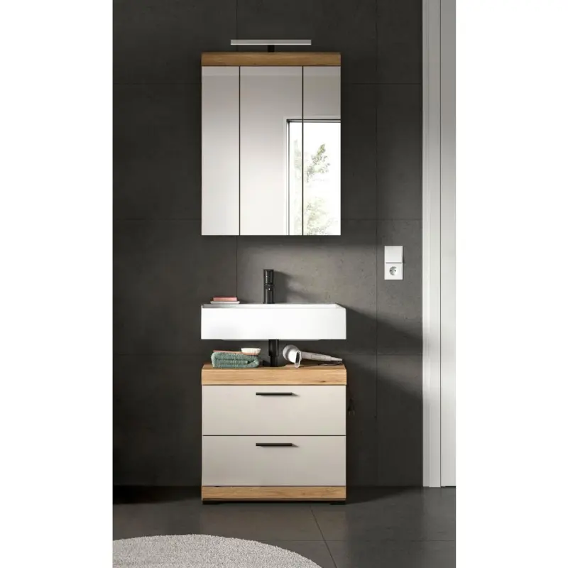 Badezimmer Scout Kaschmir/Naturfarben B: 60 cm
