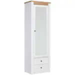 M&ouml;belix Garderobenschrank Rovigio Wei&szlig;, Eiche Dekor B: 62 cm