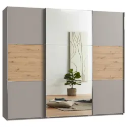 Schwebet&uuml;renschrank Indian A Sahara/Eiche Artisan,B:250cm