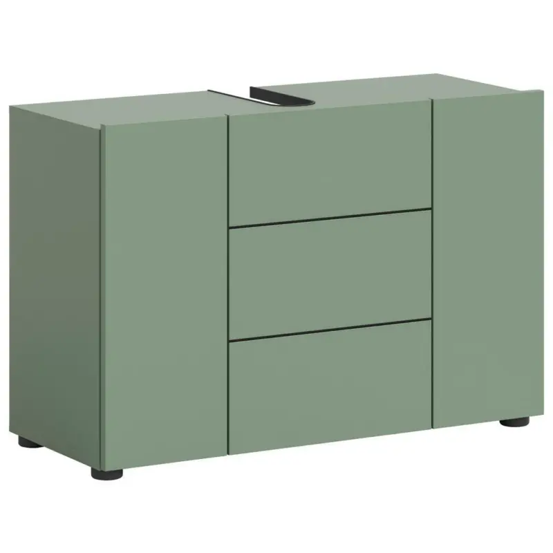 WASCHBECKENUNTERSCHRANK Vira Gr&uuml;n B: 82 cm