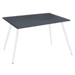 M&ouml;belix Schreibtisch Salia anthrazit/Wei&szlig;, L: 138cm