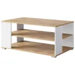 M&ouml;belix Couchtisch Narobi-I Eiche Wotan/Wei&szlig; B: 100 cm