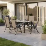M&ouml;belix Gartenm&ouml;bel Set 7--Teilig. Florenz aus Aluminium